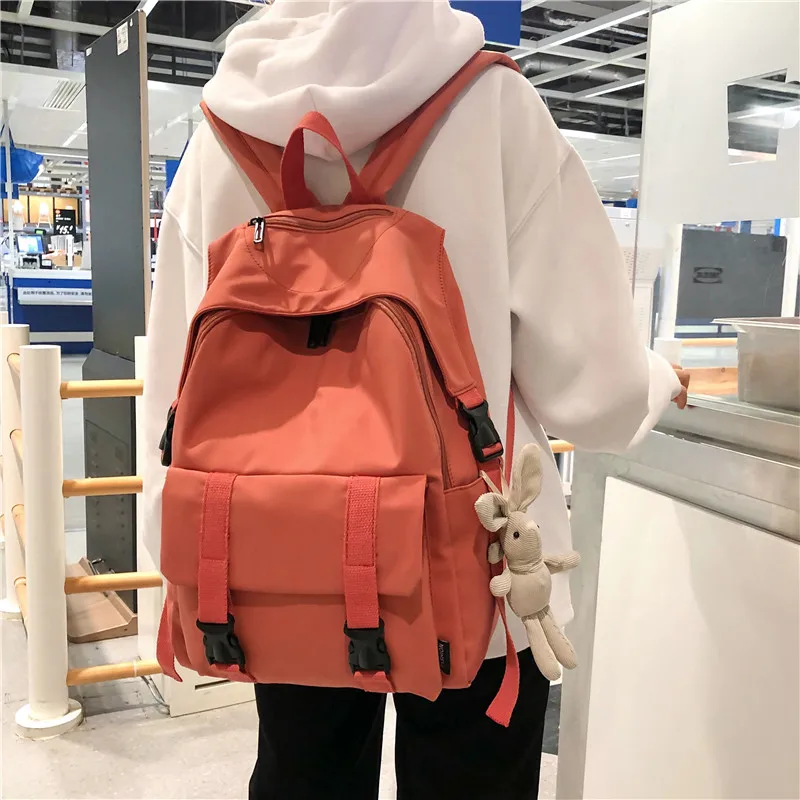 Water Proof Women Backpack School Bag For Teenager Girls Fashion Backpack Anti-theft Shoulder Bag Book Backapck Female 2021