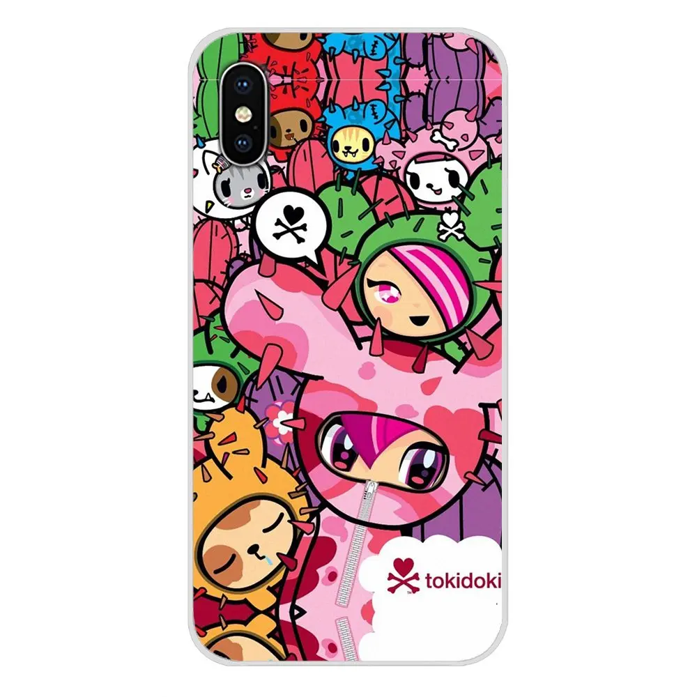 Милые японские Токидоки кактус Кот для Samsung Galaxy A3 A5 A7 A9 A8 Star A6 Plus 2018 2015 2016 2017