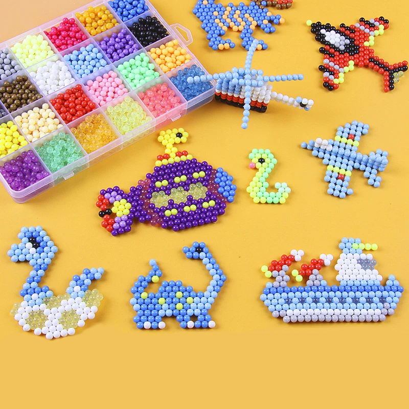 Волшебные водяные бусины DIY игрушки для детей формы животных ручная работа