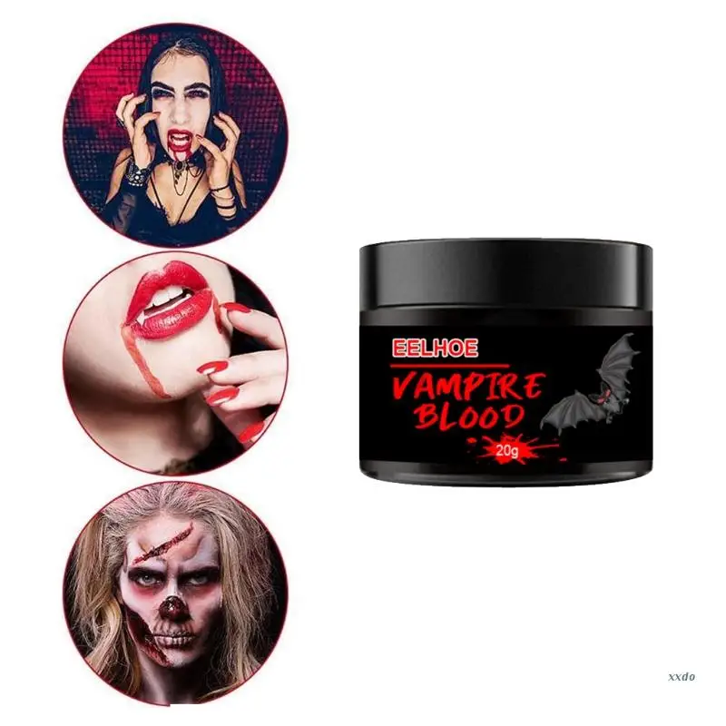 Реалистичная поддельная плазма крови крем ужас Хэллоуин вампир Макияж реквизит
