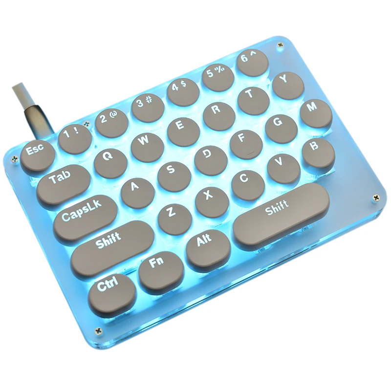 

Single hand mechanical keyboard for LOL games One-handed keyboard League of Legends keypad Custom keypad