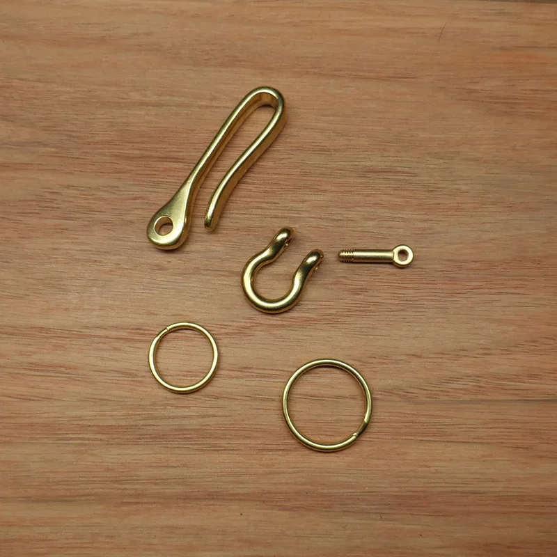 

New Creativity Detachable Key Chain New Creativity Belt Waist Keyring U-shaped Copper Hook Car Key Pendant