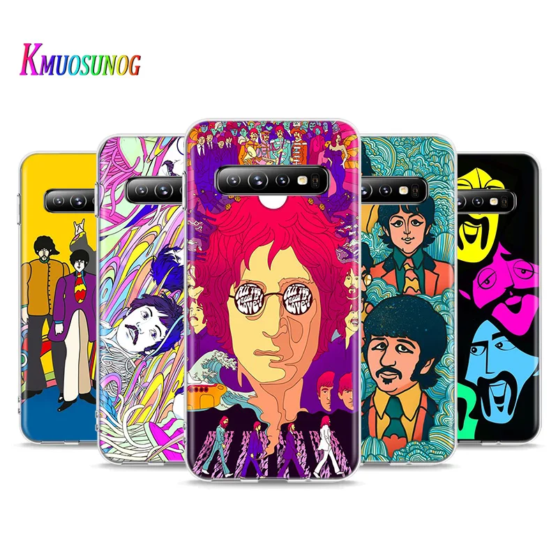 

Classic Rock Band For Samsung Galaxy S21 S20 FE Ultra S10 Lite 5G S10E S9 S8 Plus S7 S6 Edge Soft Phone Case