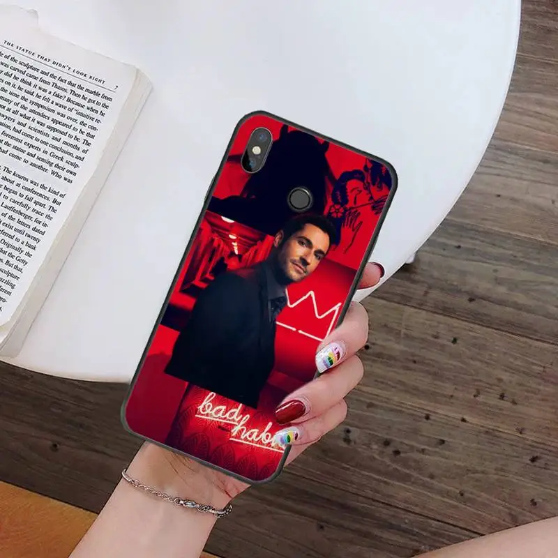 

American TV Degenerate angel Lucifer Phone Case For Xiaomi Redmi 7 9t 9se k20 mi8 max3 lite 9 note 8 9s 10 pro Soft Silicone