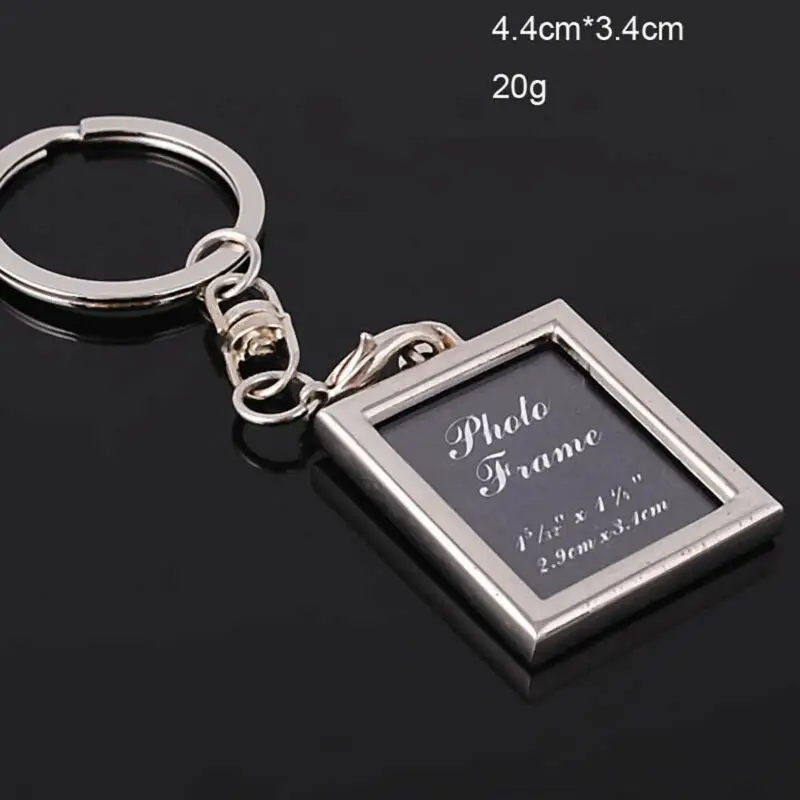 Fashion Novelty DIY Insert Photo Picture Key Chain Frame Keyring Keychain LOVE Gifts Metal Zinc Alloy Accessories | Украшения и