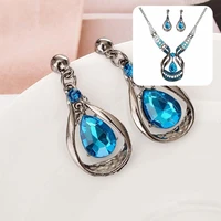 great wedding earrings necklace set elegant accessory necklace earrings set women necklace earrings 2pcsset