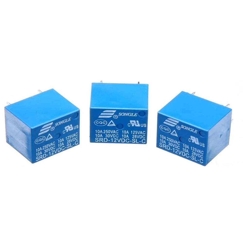 5 шт. реле Φ 5PIN PCB тип 12V DC питания | Обустройство дома