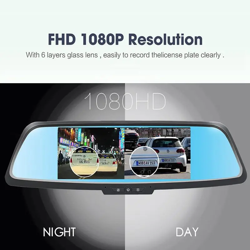 Мода 7 дюймов FHD 1080P Android 5 0 3G и WI-FI GPS навигации автомобиля Dvr Камера с