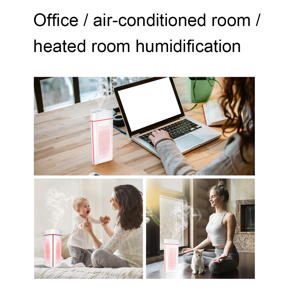 580 мл ультразвуковой увлажнитель воздуха Usb диффузор для эфирных масел небольшой