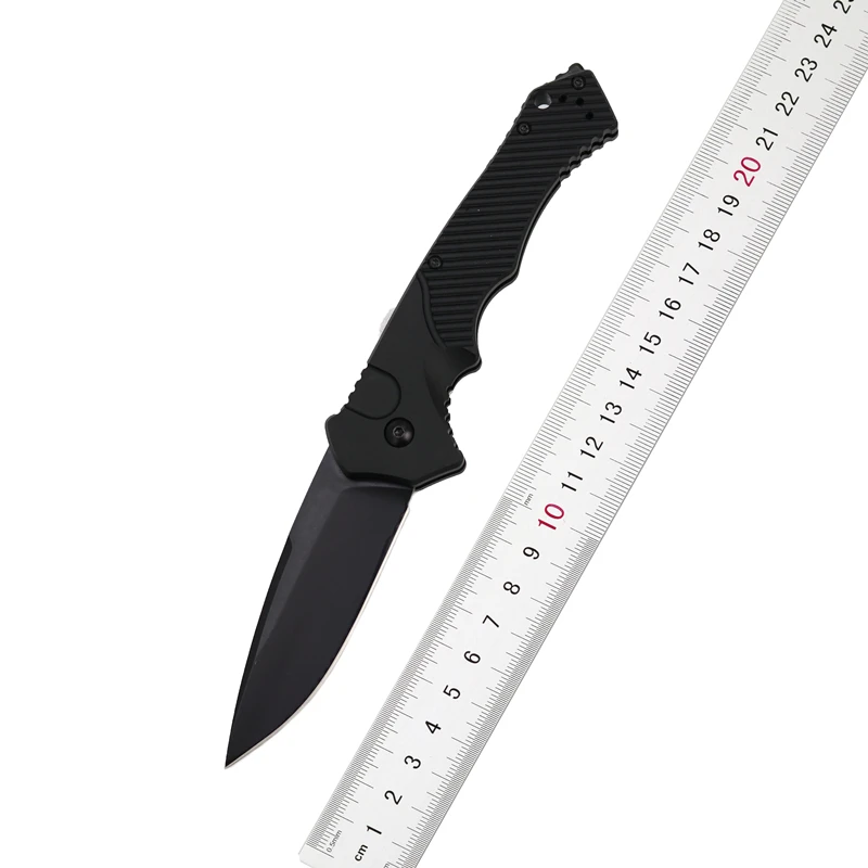 Складной нож 9600BK автоматический многофункциональный Клинок с алюминиевой