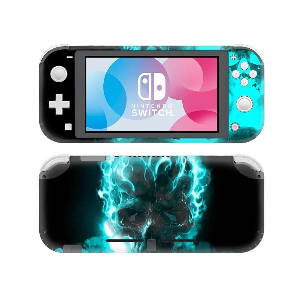 Настенный переключатель Lite наклейка s Череп Pegatinas nintendo Switch Lite виниловые наклейки для кожи Adesivos для nintendo switch Lite - Цвет: YSNSL0128