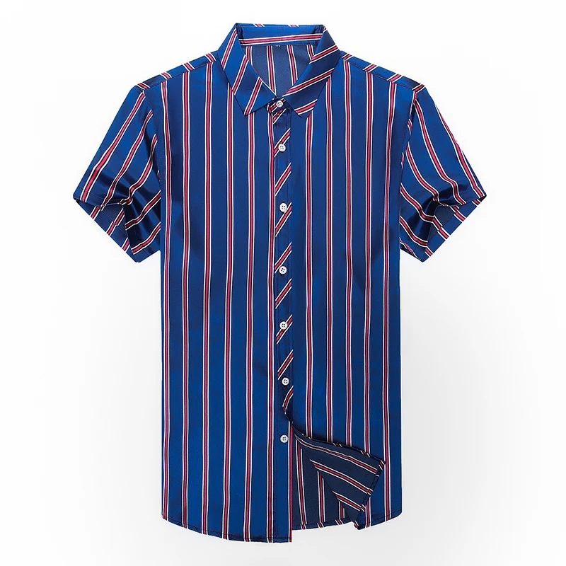 Новинка 2020 летняя рубашка с коротким рукавом мужская повседневная Модная