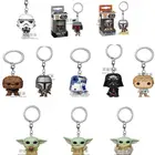 Звездная война, ребенок, йода, мандалор, Боба, Фетт, Дарт Вейдер, брелок для ключей, фигурка, игрушки