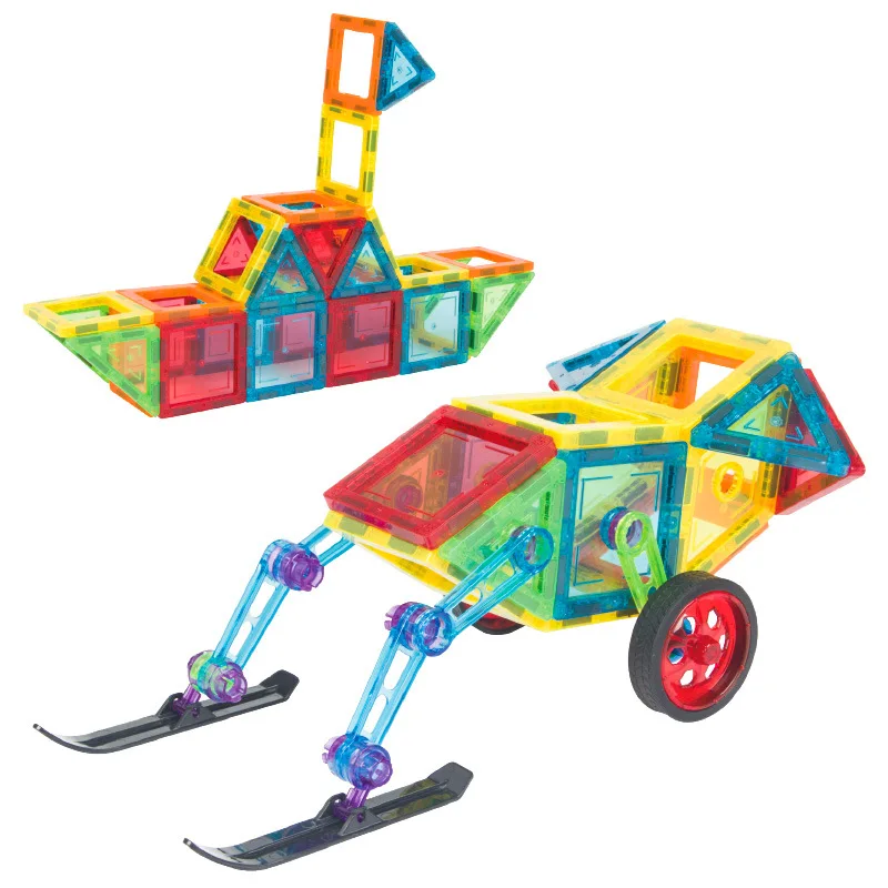 Большая магнитная деталь набор деталей модель и строительная игрушка