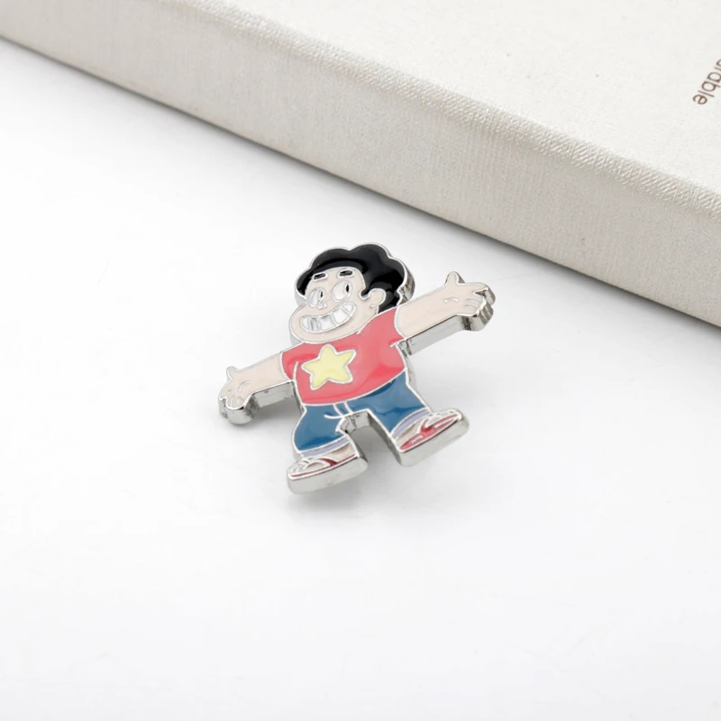 Мультяшная тематическая брошь Стивена Вселенная булавки в форме ключа