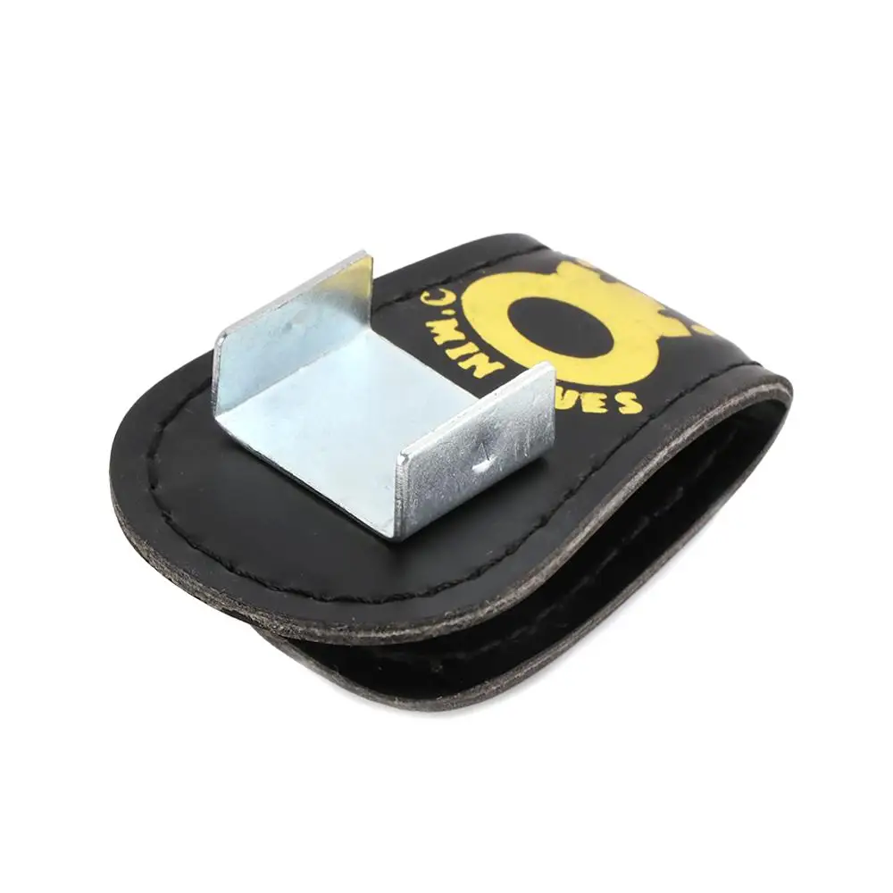 Бильярдный держатель аксессуары кожаный магнитный зажим для ремня мела