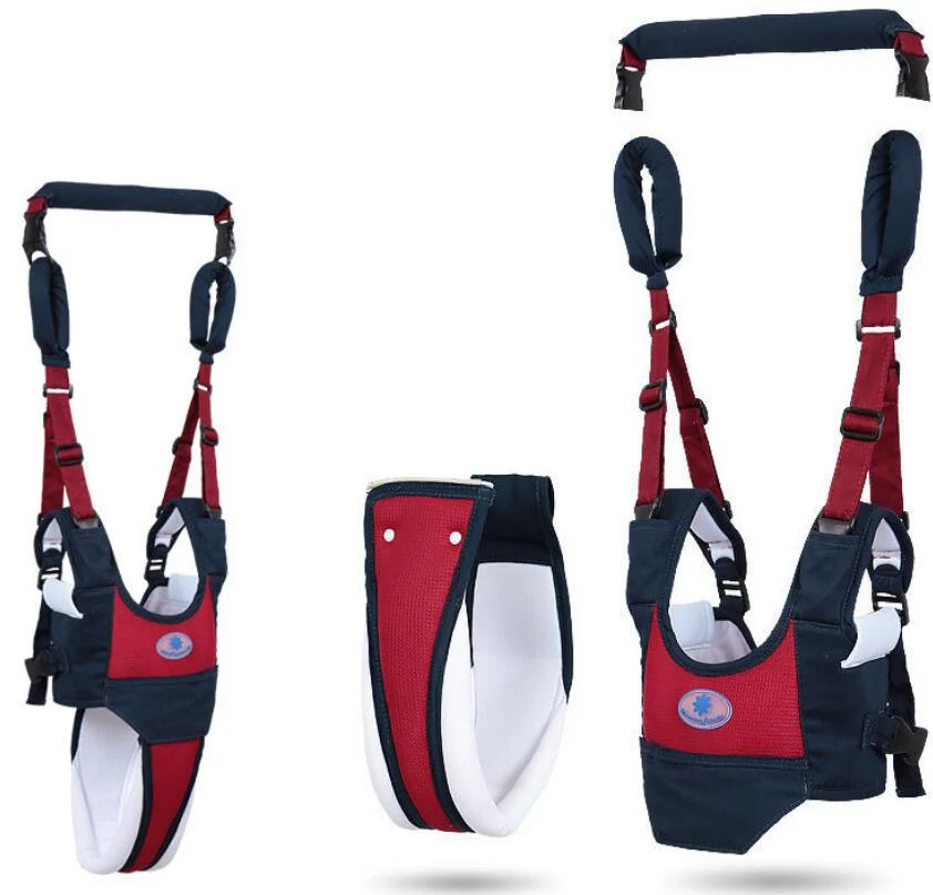 Dark Blue and Red Топ, детский ремень, Детская безопасность, поводок, детские ходунки, Детские поводки, поводок, рюкзак для детей, трость, слинг, ходьба, помощник - Цвет: Dark Blue and Red