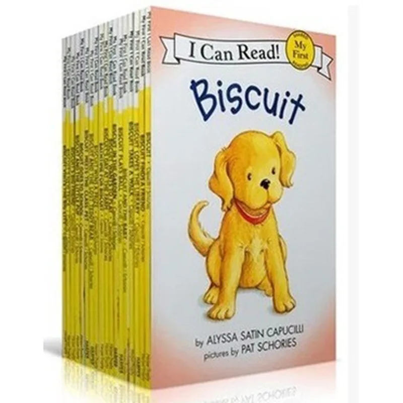 20 books My First I Can Read series Biscuit Phonics natural spelling picture English Book Children kids story book Age 0-6