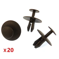 20x for peugeot bonnetbumpergrille plastic rivet clips trim clips fasteners