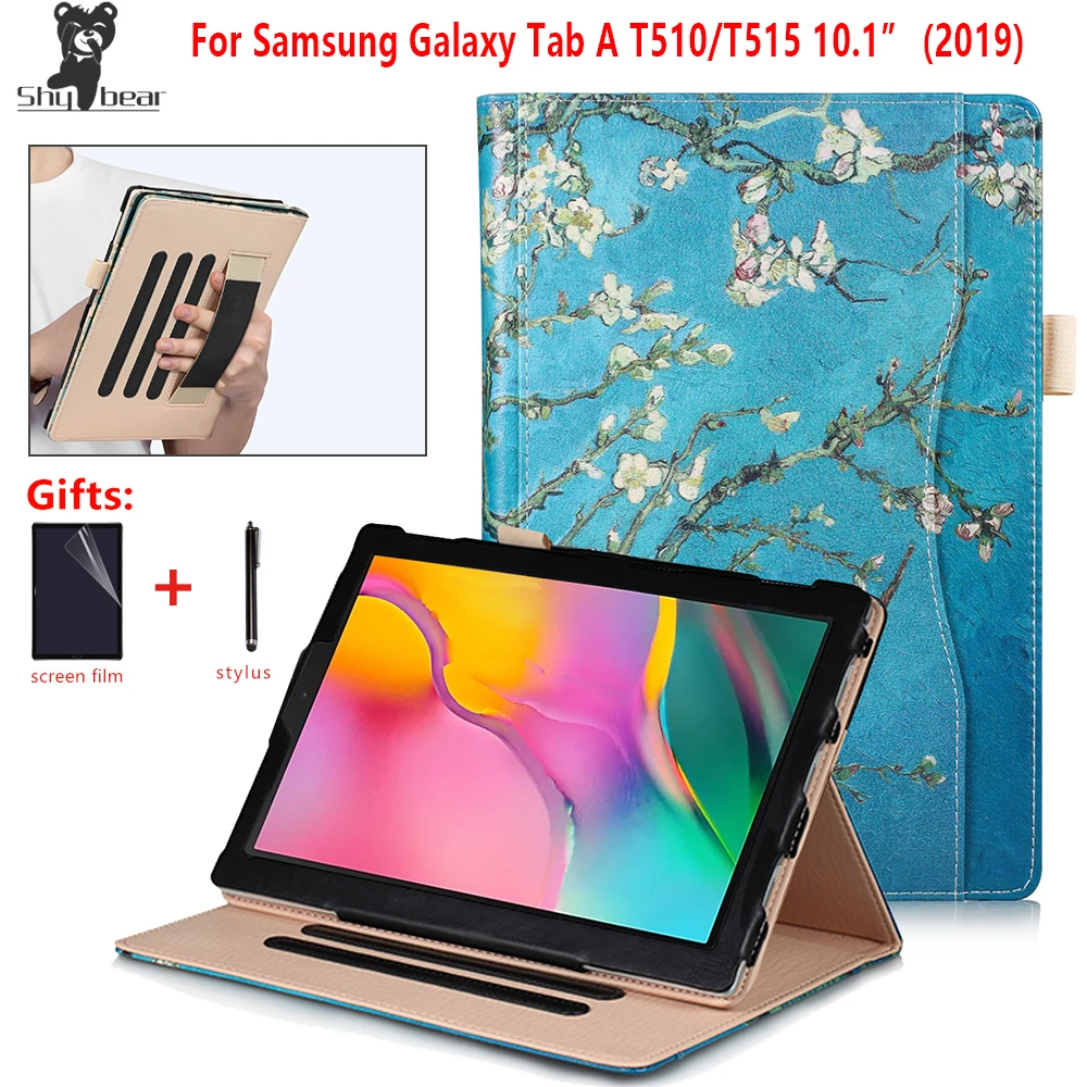 Роскошный чехол для планшета Samsung Galaxy Tab A 10 1 2019 Обложка искусственная фотография +