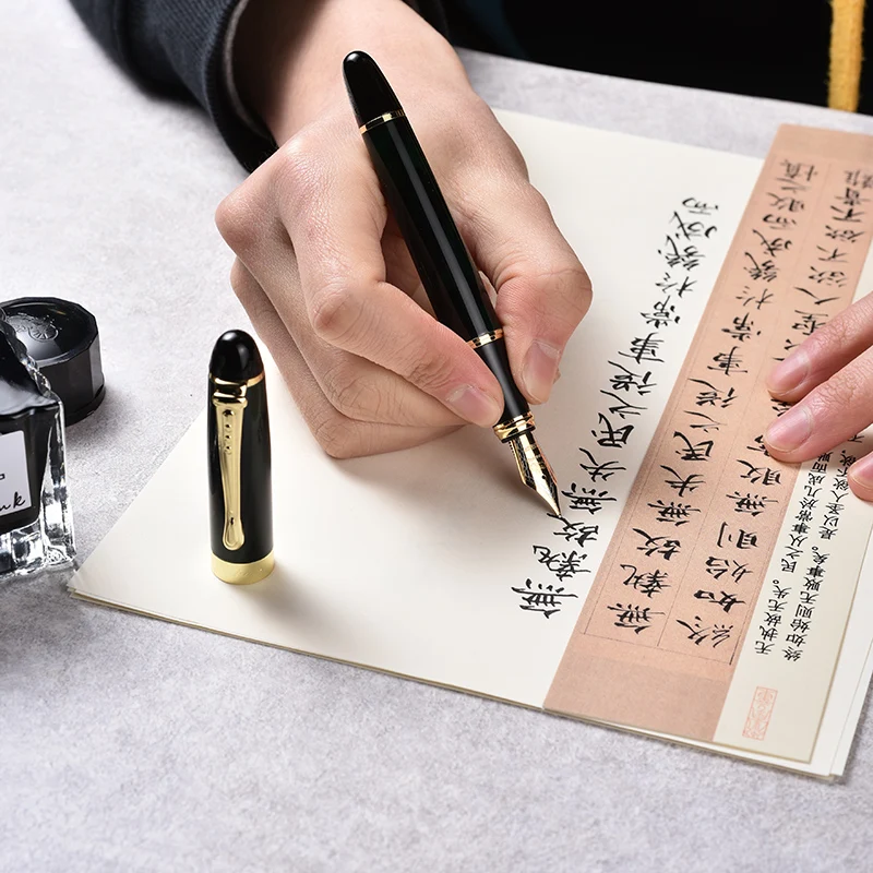 Роскошная Высококачественная перьевая ручка Jinhao с тонким пером 450 цветов офисные