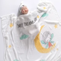 children cotton blankets newborn soft organic cotton baby blanket muslin swaddle wrap feeding burp cloth towel scarf baby stuff