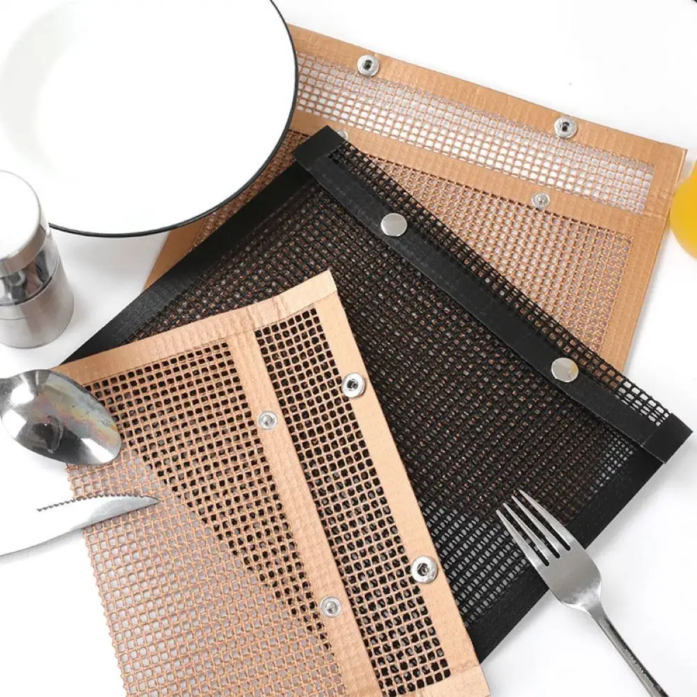 Прочная Сетчатая Сумка для пикника барбекю гриля многоразовая антипригарная