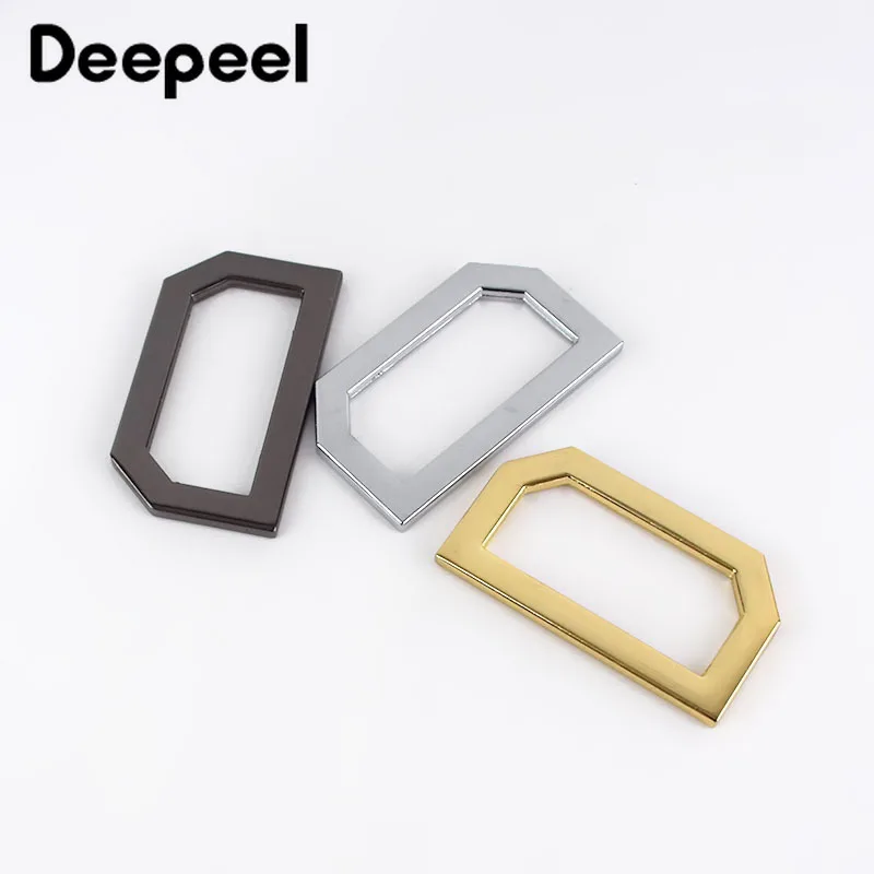 

5pcs Deepeel 3.7cm(ID) Metal Square D Rings Buckles Belt Webbing DIY Handmade Bag Leather Craft Sewing Hardware Accessories
