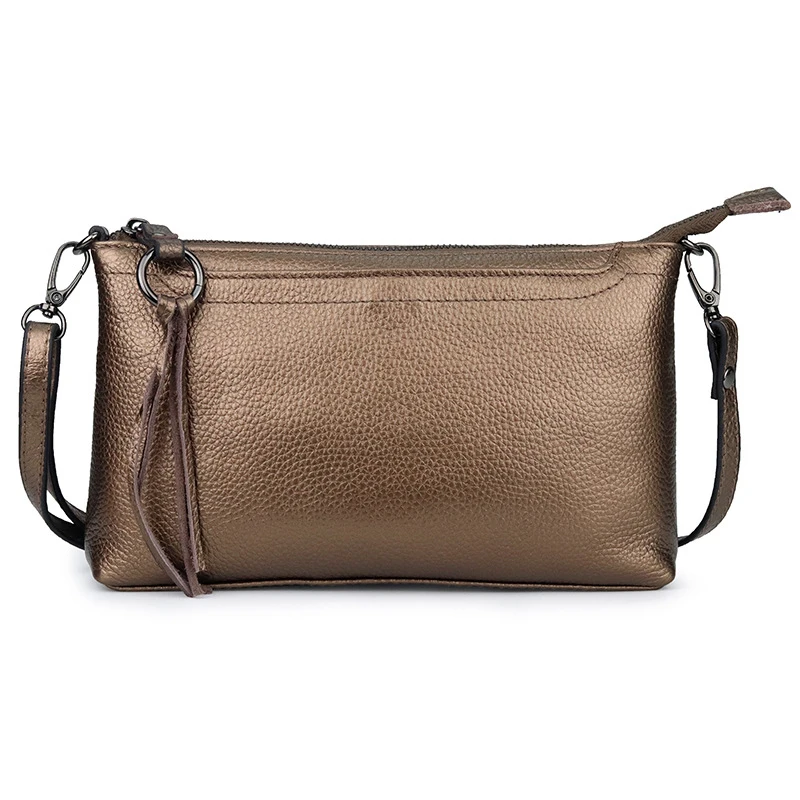 100% женские сумки из натуральной кожи роскошные дизайнерские через плечо