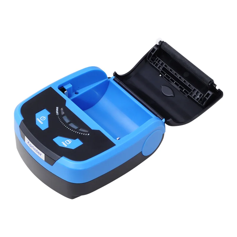 Портативный 80 мм Bluetooth термопринтер Поддержка Android POS многоязычный макс. 70 мм/сек