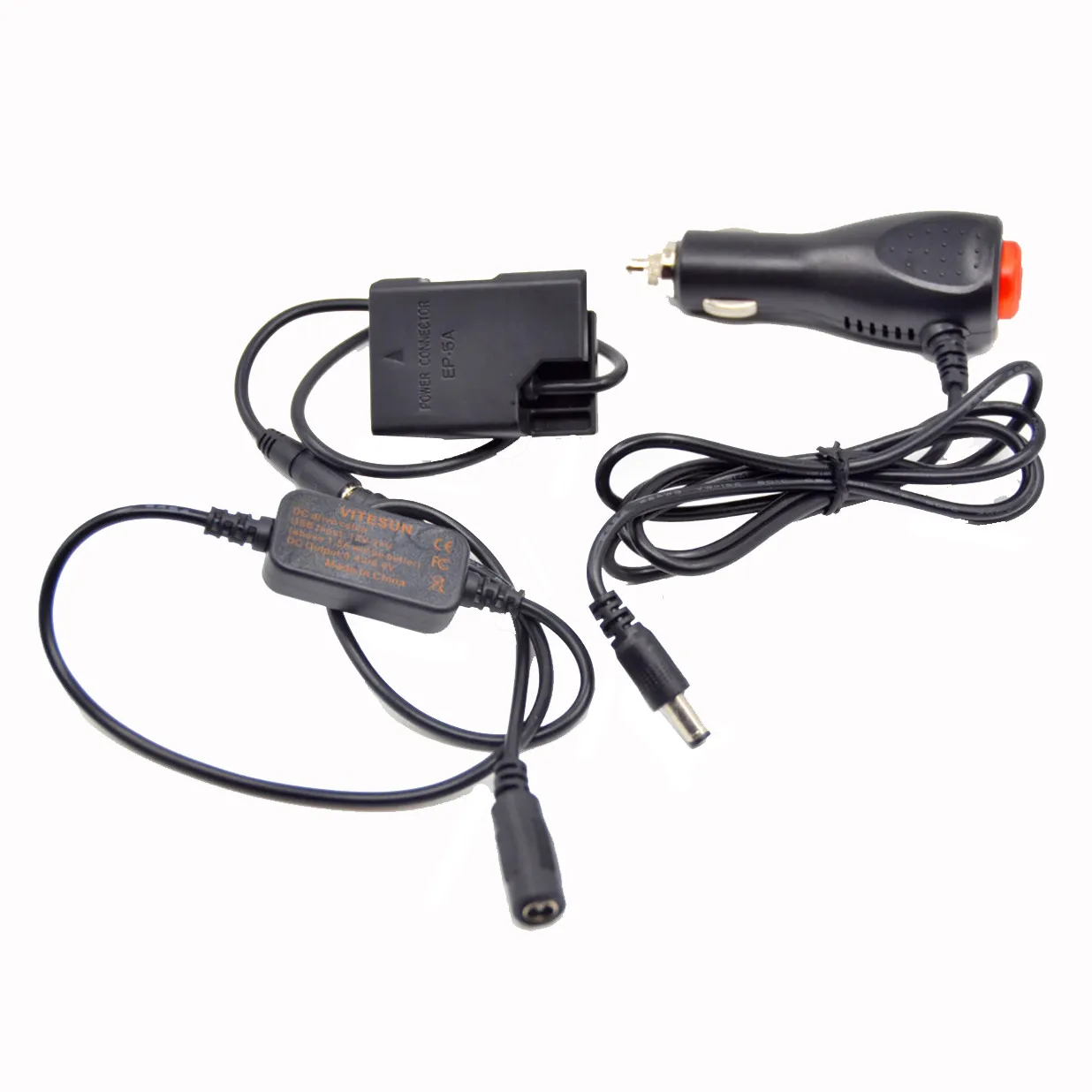 Кабель питания для автомобиля зарядное устройство Nikon P7000 P7800 D5500 D5600 D3300 D5100 D5300 12 В