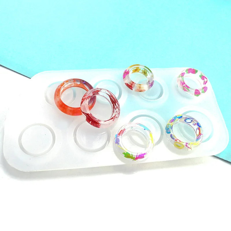 

Ring Silicone Mold Round Bracelet Assorted Sizes DIY Making Supplies for Resin Casting Jewelry Crystal Mold MDJ998
