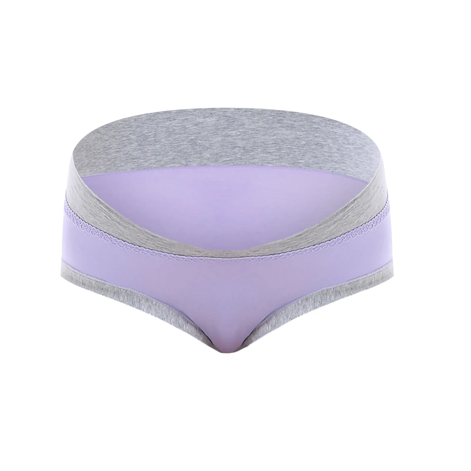 

New 6PC Maternity Knickers Low Waist V Shaped Panties Briefs Ladies Casual Cotton Pregnancy Postpartum Underpant Braguitas Mujer