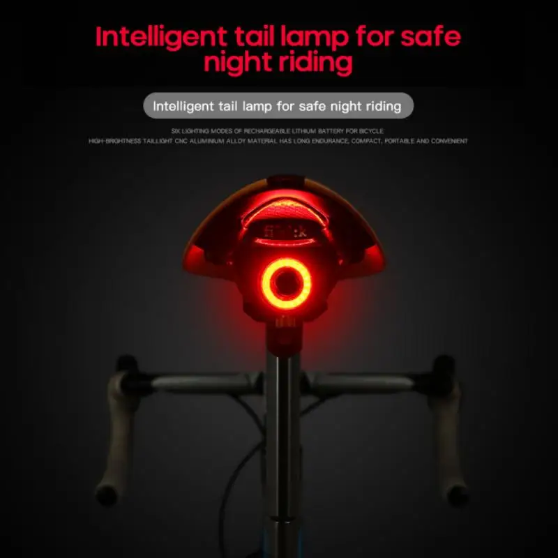 Велосипедный умный задний фонарь стоп-сигнал для горного велосипеда аксессуары |