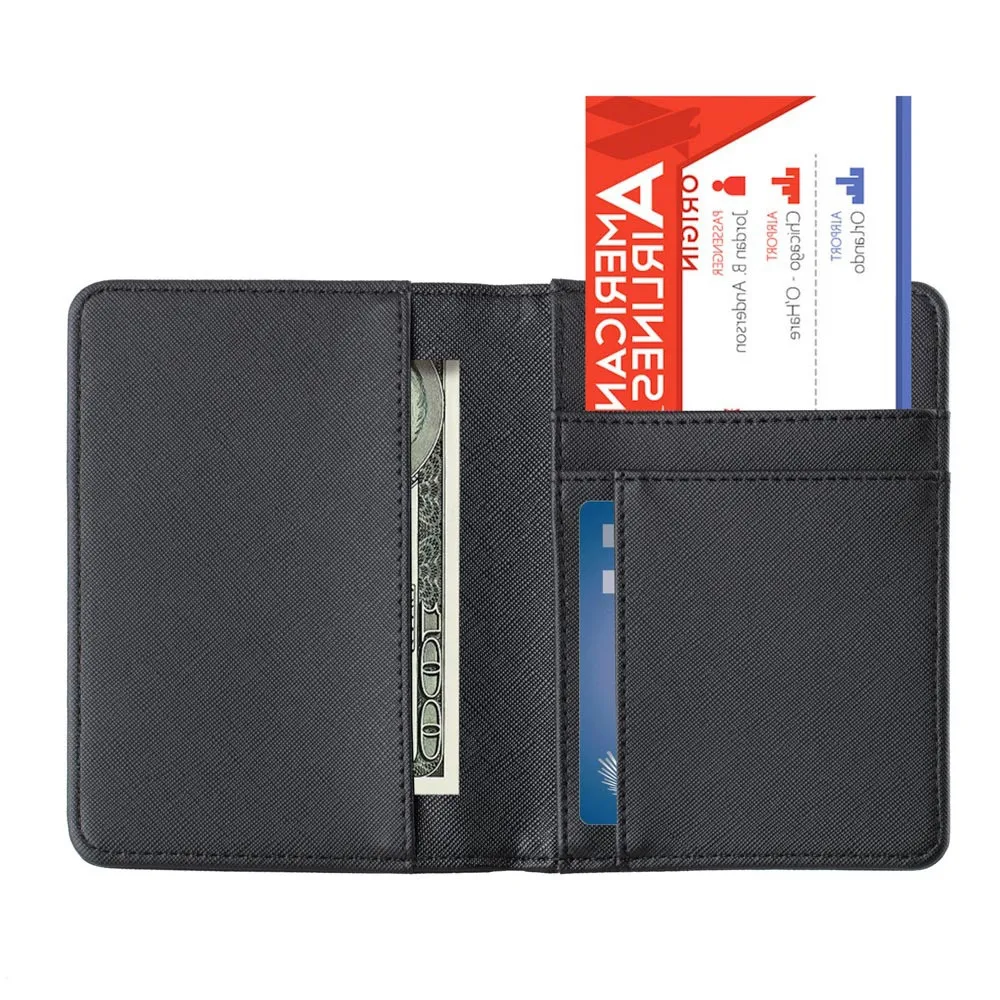 

Embroidery Mr Mrs Couple Passport Cover Women Men Travel Rfid Credit Card Holder Case Bank Card Id Boarding Pass