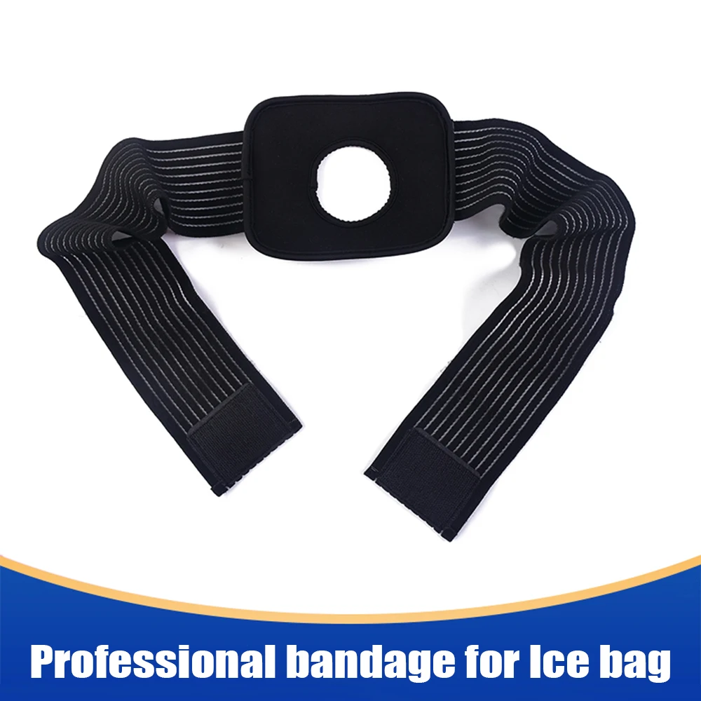 Professional Ice Bag Bandage with Reusable Pack for Arm Calf Knee Ankle Shoulder Neck Sprained Hot and Cold Compress | Спорт и