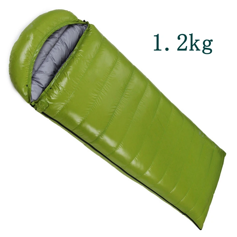 

Envelope style sleeping bag camping ultra light down waterproof camping sleeping bag portable storage compression travel bag