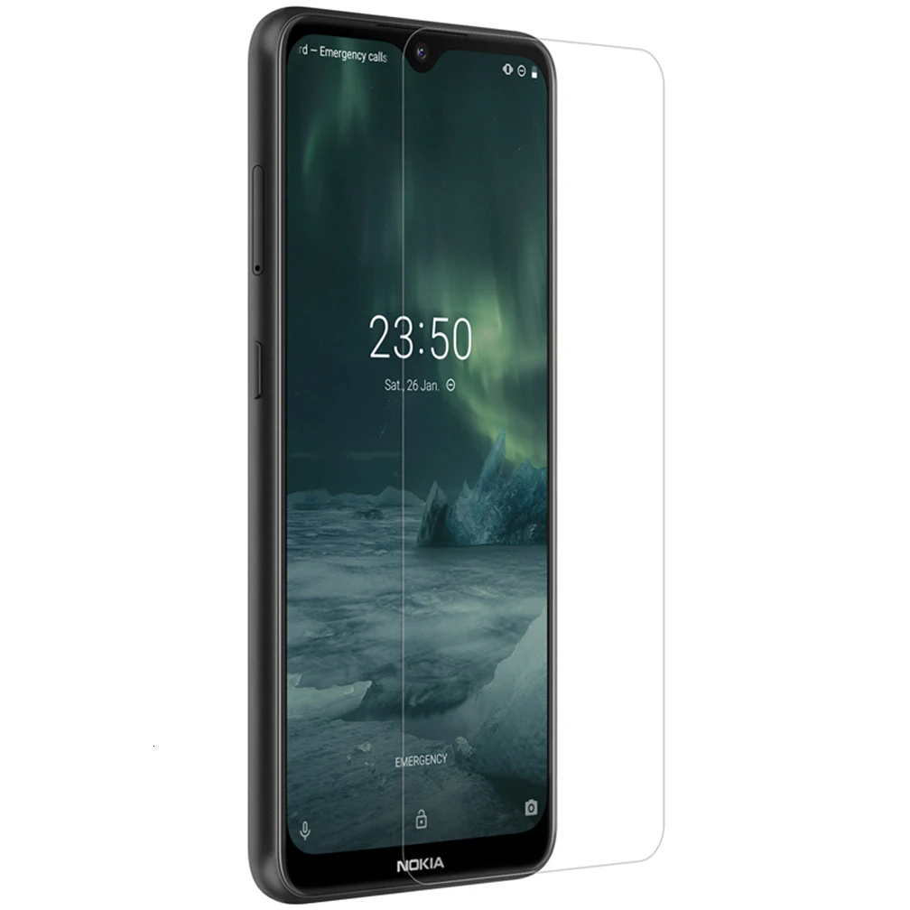 clear Закаленное стекло для Nokia 7,2 NILLKIN Amazing H противовзрывное закаленное стекло для защиты экрана для Nokia 6,2 - Цвет: clear