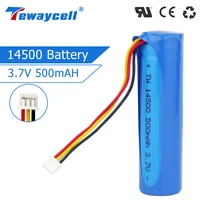 3 7v 500mah 14500 rechargeable ion battery rc tumbling stunt remote control car spare p0arts mx1 25 3p port 14500 batteries