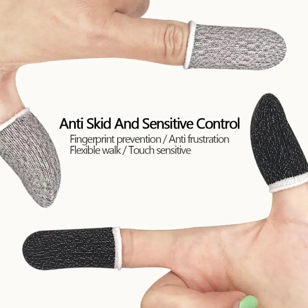 2 шт. набор для мобильного игрового контроллера рукав пальцев защита от пота