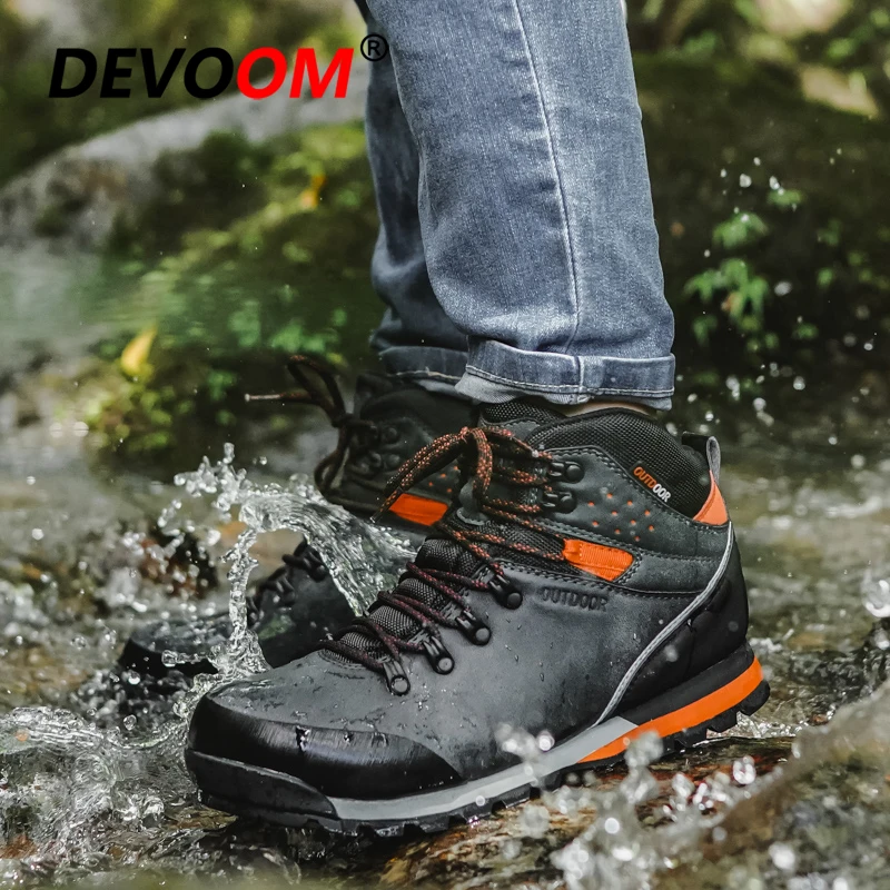 Мужские походные ботинки для активного отдыха 2019 охотничьи водонепроницаемые