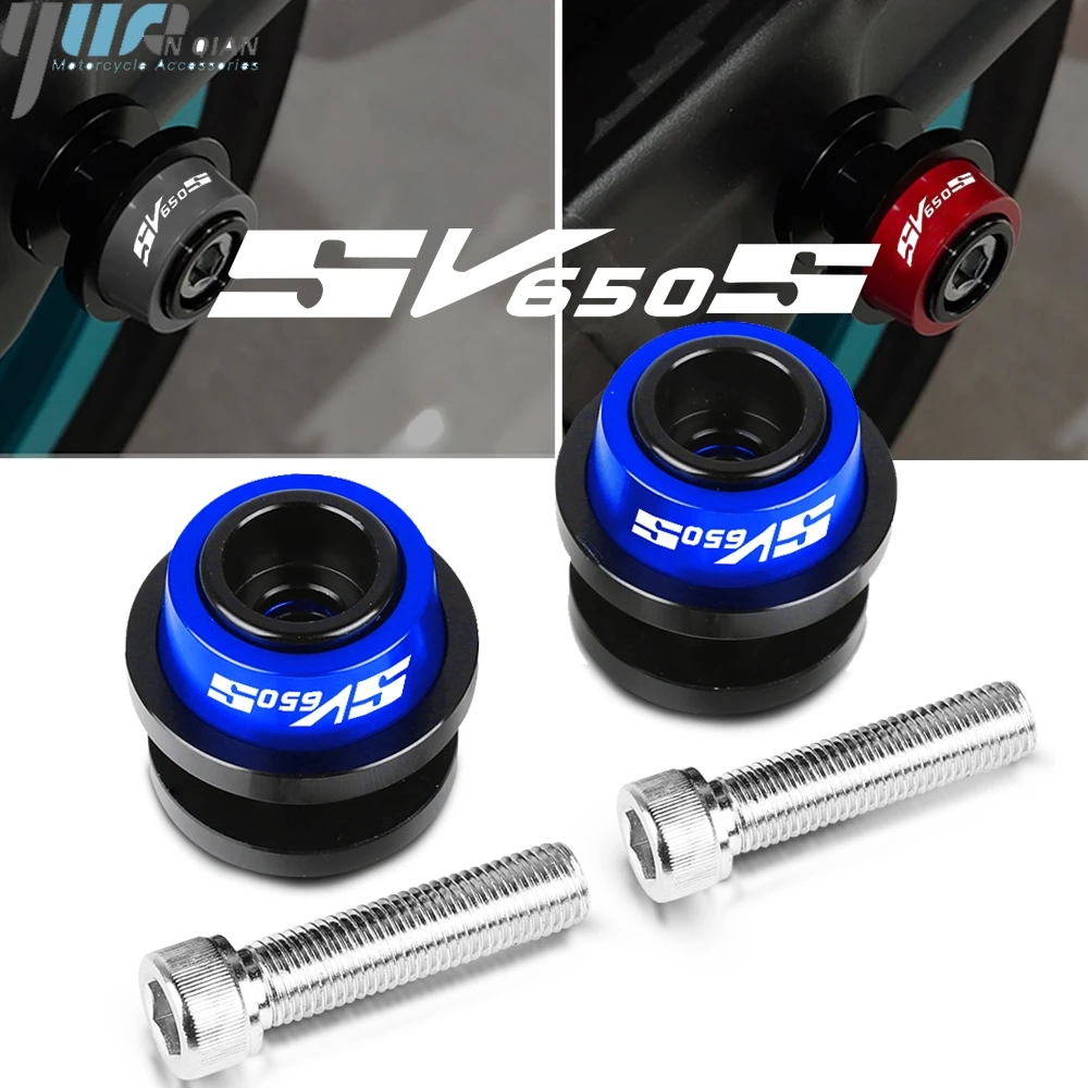 

Мотоциклетные катушки с ЧПУ Swingarm Slider 8 мм, подставка, винты, ползунок, Защитная крышка для SUZUKI SV650S SV650 S SV 650 S 650 1999-2009