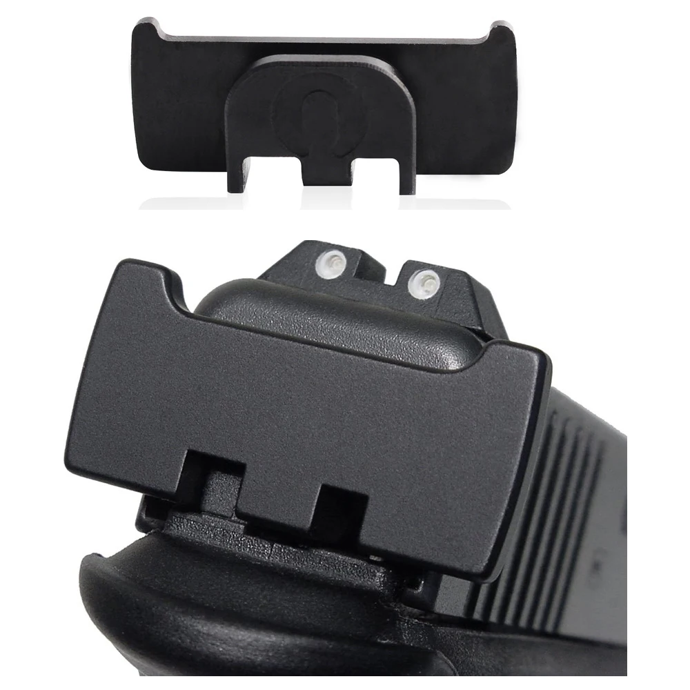 

Tactical Slide Rack Assist All Glock GEN 1-5 Model Rear Slide Cover Racker Plate MOS Hunting Accessories