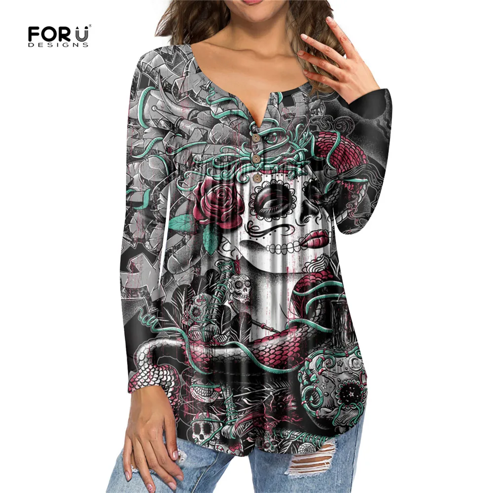 

Рубашка женская плиссированная с V-образным вырезом и длинными рукавами