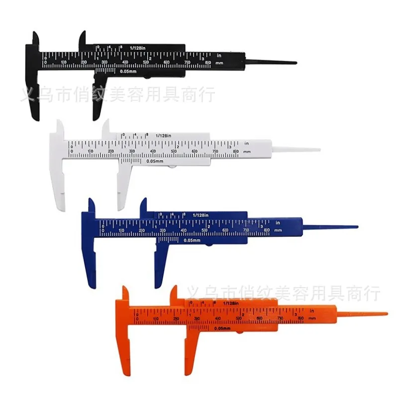 1 шт. микроблейдинг многоразовый макияж измеритель линейка для бровей