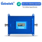 Lintratek Band 28 4G LTE сотовый усилитель 700 МГц повторитель сигнала мобильного телефона ALCAGC 70 дБ Интернет усилитель сотового телефона