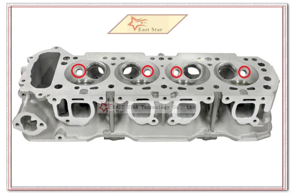 Головка цилиндра Z24 для Nissan D21 отверстие свечи зажигания 4 или 8 2388cc 2.4L 11042 1A001 11041 22G00