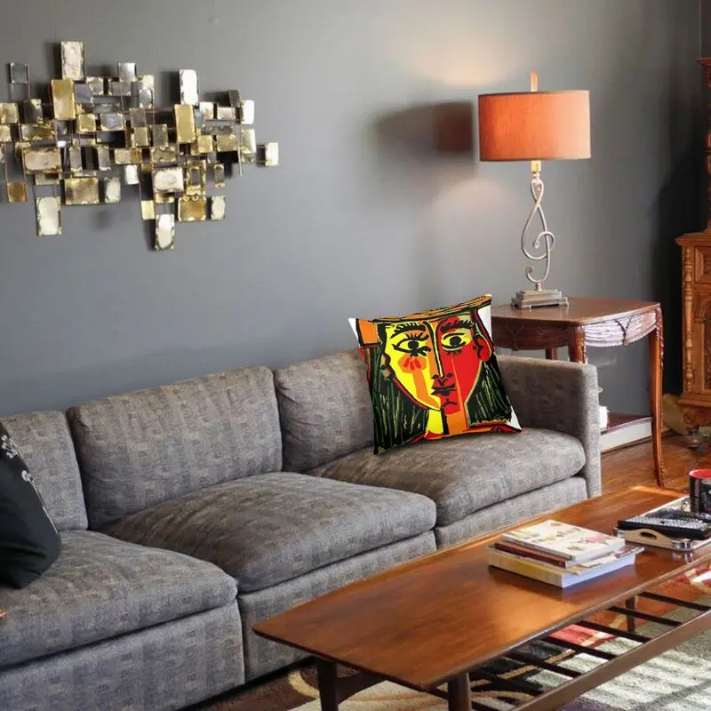 Бло Пикассо женская шляпа Роскошная декоративная подушка для дивана - купить по