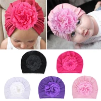 newborn baby accessories handmade simulation flower indian turban hat childrens printing bag turban holiday gift 2021