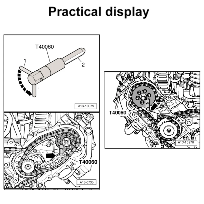Сменный цепной ремень для автомобильного двигателя блокирующий